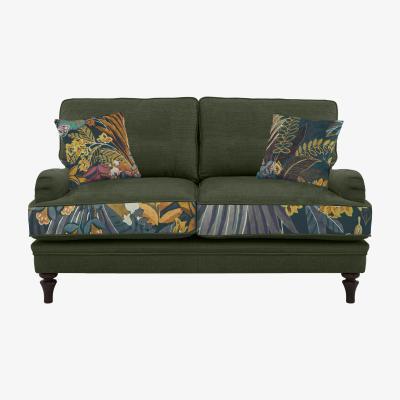 Furniture Village The Botanical Collection Tropicana 2 Seater Fabric Patterned Sofa - Green
