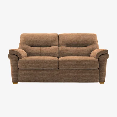 Furniture Village G Plan - Seattle 2.5 Seater Fabric Sofa - Brown
