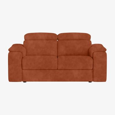 Furniture Village Nicoletti Italia - Davide 2 Seater Fabric Sofa - Selma Mattone