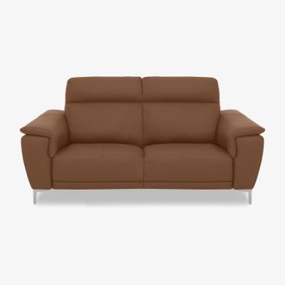 Furniture Village Nicoletti Italia - Amalfi 2 Seater Leather Sofa - Torello Cognac
