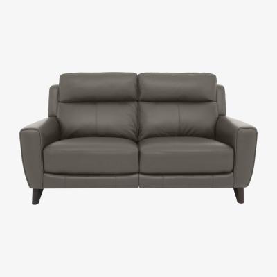 Furniture Village Comfort Story - Zen 2 Seater Leather Power Recliner Sofa - Elephant