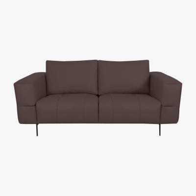 Furniture Village Domicil - Lawson 2 Seater Leather Sofa - NP Cacao Brown