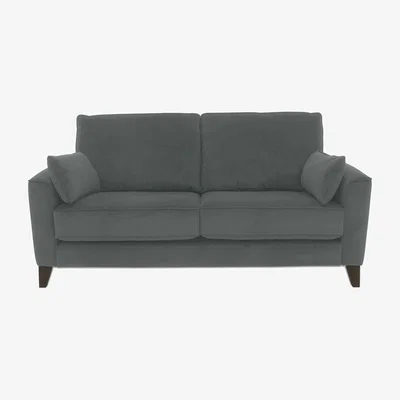 Furniture Village Brondby 2 Seater Fabric Sofa - Pewter