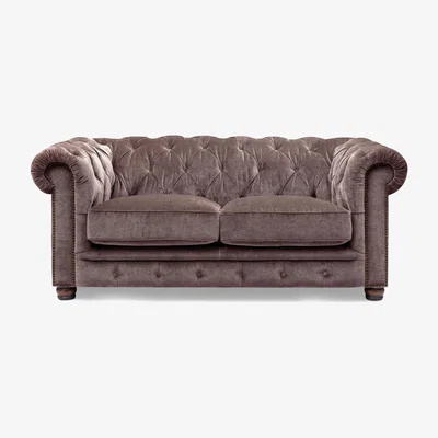 Furniture Village At The Helm - Shackleton 2 Seater Fabric Chesterfield Sofa