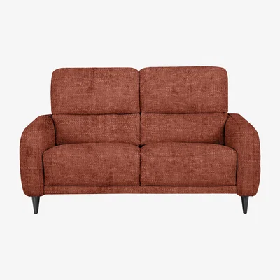 Furniture Village Domicil - Logan 2.5 Seater Fabric Sofa - Red Maple