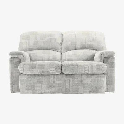 Furniture Village G Plan - Chloe 2 Seater Fabric Sofa - No Recliner - Lydia Blush