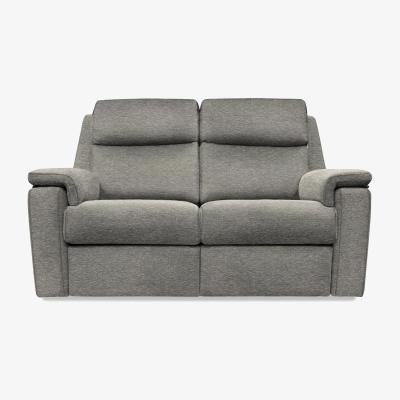 Furniture Village G Plan - Thornbury 2 Seater Fabric Sofa - No Recliner - Mirage Slate