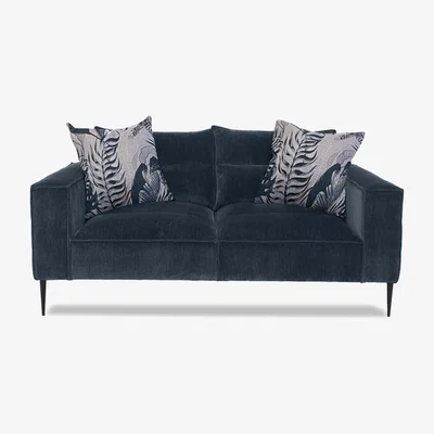 Furniture Village Alexander and James - Boutique Jade Fabric 2 Seater Sofa - Berlin Prussian