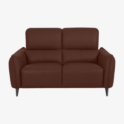 Furniture Village Domicil - Maddox 2 Seater Leather Sofa - NN Saddle Brown