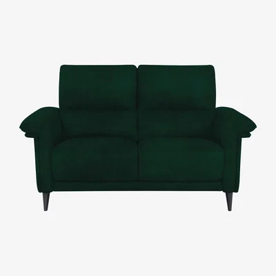 Furniture Village Domicil - Huxley 2 Seater Fabric Sofa - Emerald Green