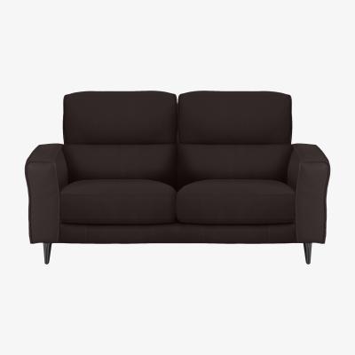 Furniture Village Axel 2 Seater NC Leather Sofa - Walnut
