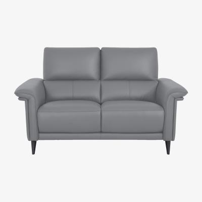 Furniture Village Domicil - Huxley 2 Seater Leather Sofa - NP Paloma Grey