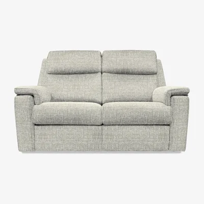 Furniture Village G Plan - Thornbury 2 Seater Fabric Sofa - Waffle Smoke