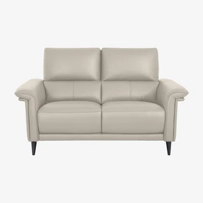 Furniture Village Domicil - Huxley 2 Seater Leather Sofa - NP Oatmeal