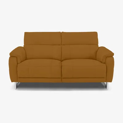 Furniture Village Moet 2 Seater Fabric Power Recliner Sofa with Telescopic Headrests