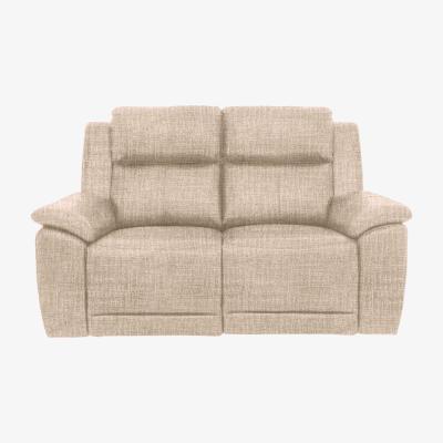 Furniture Village Utah 2 Seater Fabric Power Recliner Sofa - Oatmeal