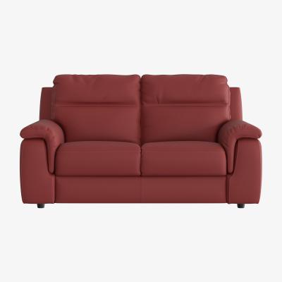 Furniture Village Nicoletti - Paolo 2 Seater Leather Sofa - Red