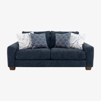 Furniture Village Retreat 2 Seater Fabric Sofa - Blue