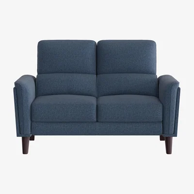 Furniture Village Compact Collection Klein 2 Seater Fabric Sofa - R38 Blue