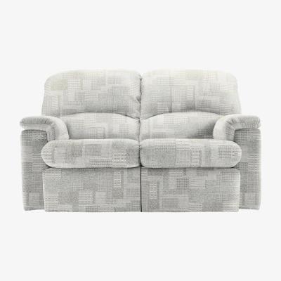 Furniture Village G Plan - Chloe 2 Seater Fabric Power Recliner Sofa - Lydia Blush