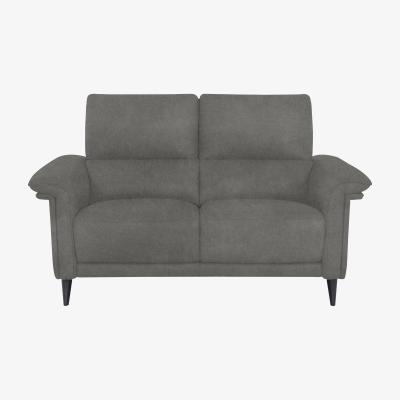 Furniture Village Domicil - Huxley 2 Seater Fabric Sofa - Silver Grey