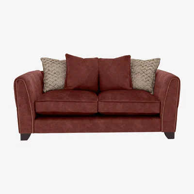 Furniture Village Ariana 2 Seater Fabric Pillow Back Sofa
