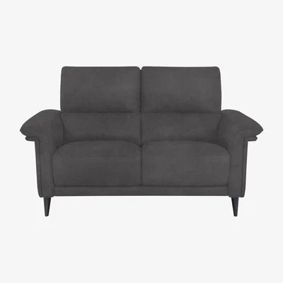 Furniture Village Domicil - Huxley 2 Seater Fabric Sofa - Pewter