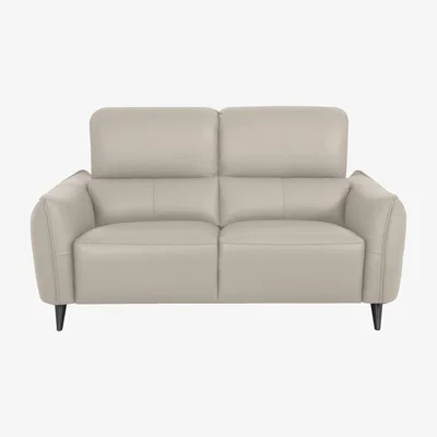 Furniture Village Domicil - Maddox 2.5 Seater Leather Sofa - NP Oatmeal