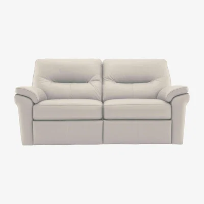 Furniture Village G Plan - Seattle 2.5 Seater Leather Power Recliner Sofa