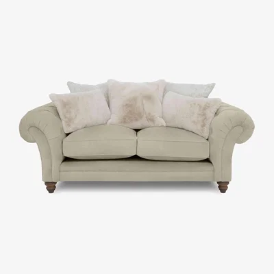 Furniture Village Boutique Collection - Blenheim 2 Seater Scatter Back Sofa - Wicker