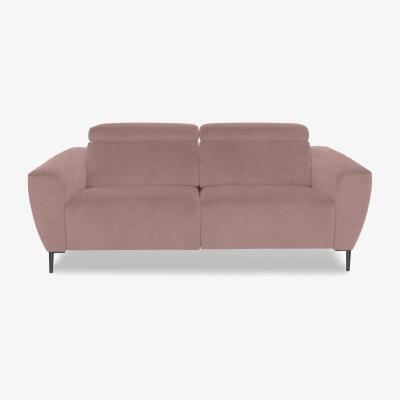 Furniture Village Nicoletti Italia - Milano 2.5 Seater Fabric Sofa - Fuente Coral