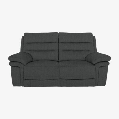 Furniture Village Berlin 2 Seater Fabric Sofa - Rosy Dark Grey