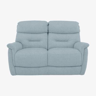 Furniture Village Chicago 2 Seater Fabric Sofa - Baby Blue