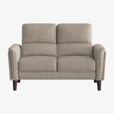 Furniture Village Compact Collection Klein 2 Seater Fabric Sofa - Biscuit