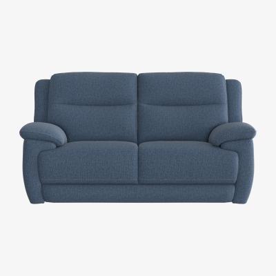 Furniture Village Touch 2 Seater Heavy Duty Fabric Sofa - Blue