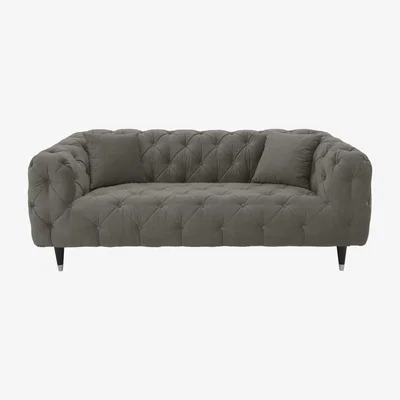 Furniture Village Cecilia Fabric 2 Seater Sofa - Grey