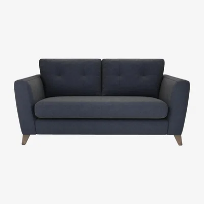 Furniture Village The Lounge Co. - Hermione 2.5 Seater Fabric Sofa - Blue