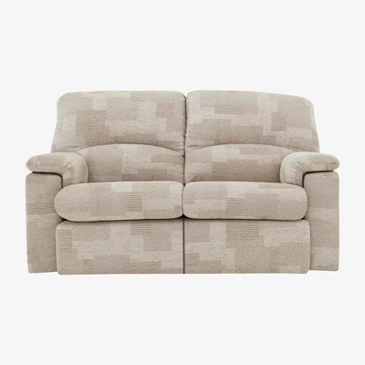 Furniture Village G Plan - Chloe 2 Seater Fabric Power Recliner Sofa - Beige