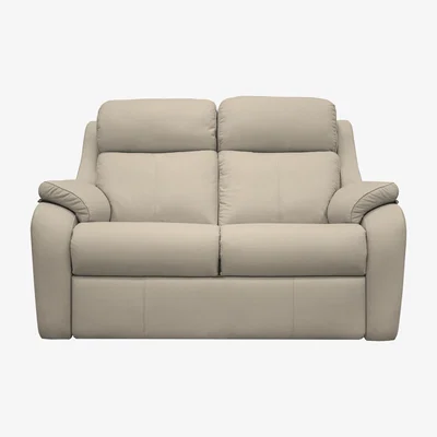 Furniture Village G Plan - Kingsbury 2 Seater Fabric Power Recliner Sofa with Power Headrests