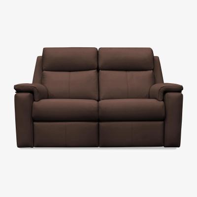 Furniture Village G Plan - Thornbury 2 Seater Leather Sofa - Capri Oak