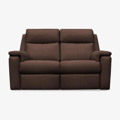 Furniture Village G Plan - Thornbury 2 Seater Leather Sofa - Capri Oak