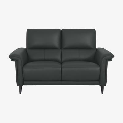 Furniture Village Domicil - Huxley 2 Seater Leather Sofa - NP Shale Grey