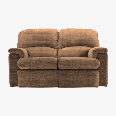 Furniture Village G Plan - Chloe 2 Seater Fabric Manual Recliner Sofa - Victoria Ginger