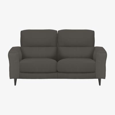 Furniture Village Axel 2 Seater HW Leather Power Recliner Sofa - Elephant
