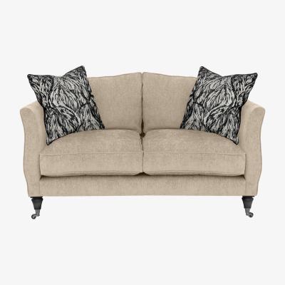 Furniture Village Boutique Chatterley 2 Seater Sofa - Bolero Eggshell with Ebony Castors