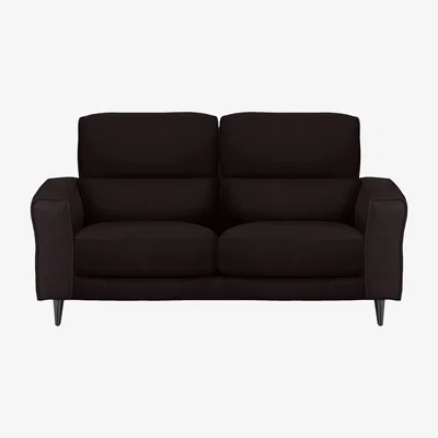 Furniture Village Axel 2 Seater HW Leather Sofa - Espresso