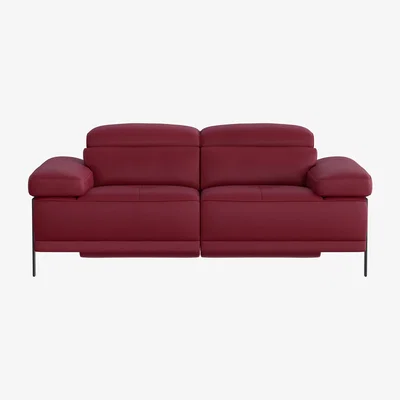 Furniture Village Nicoletti - Theron 2 Seater Leather Power Recliner Sofa