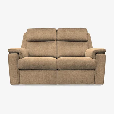 Furniture Village G Plan - Thornbury 2 Seater Fabric Sofa - No Recliner - Boucle Cocoa