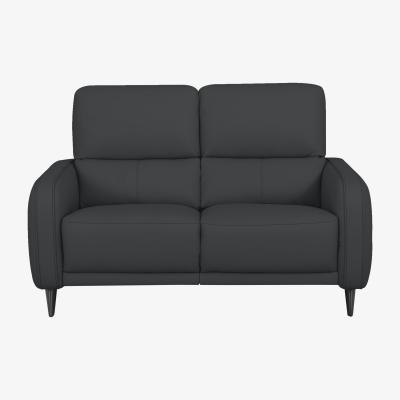 Furniture Village Domicil - Logan 2 Seater Leather Power Recliner Sofa - NN Shale Grey