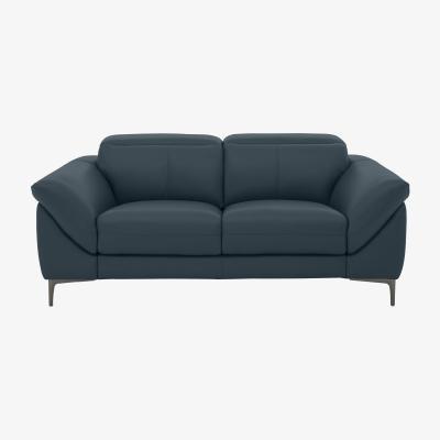 Furniture Village Galaxy 2 Seater Power Sofa with Power Headrests- World of Leather